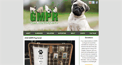 Desktop Screenshot of greenmtnpugrescue.com